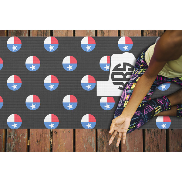 Texas Polka Dots Yoga Mats - LIFESTYLE