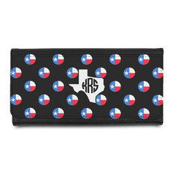 Texas Polka Dots Leatherette Ladies Wallet (Personalized)