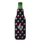 Texas Polka Dots Zipper Bottle Cooler - FRONT (bottle)
