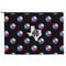 Texas Polka Dots Zipper Pouch - Large - 12.5"x8.5" (Personalized)