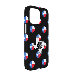 Texas Polka Dots iPhone Case - Plastic - iPhone 13 Pro (Personalized)