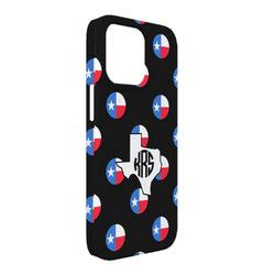 Texas Polka Dots iPhone Case - Plastic - iPhone 13 Pro Max (Personalized)