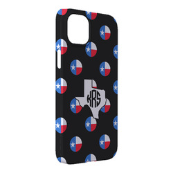 Texas Polka Dots iPhone Case - Plastic - iPhone 14 Plus (Personalized)