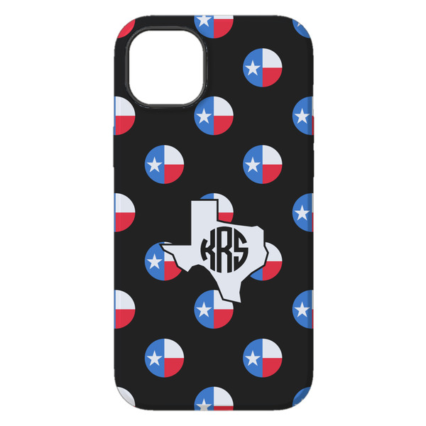 Texas Polka Dots iPhone 14 Plus Tough Case - Back