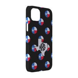 Texas Polka Dots iPhone Case - Plastic - iPhone 14 Pro (Personalized)