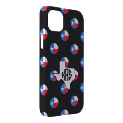 Texas Polka Dots iPhone Case - Plastic - iPhone 14 Pro Max (Personalized)