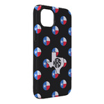 Texas Polka Dots iPhone Case - Rubber Lined - iPhone 14 Pro Max (Personalized)