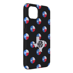 Texas Polka Dots iPhone Case - Rubber Lined - iPhone 14 Pro Max (Personalized)