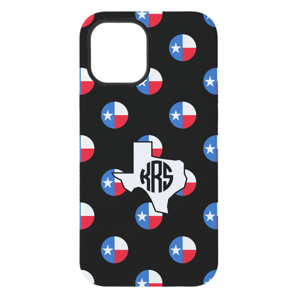 Texas Polka Dots iPhone 15 Plus Tough Case - Back