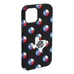 Texas Polka Dots iPhone Case - Rubber Lined - iPhone 15 Pro Max (Personalized)