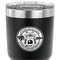 Streamin' on the Strand '24 30 oz Stainless Steel Ringneck Tumbler - Black - CLOSE UP