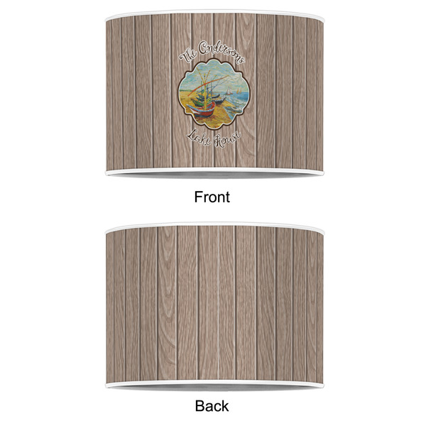 Lake House 12" Drum Lampshade - APPROVAL (Poly Film)