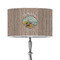Lake House 12" Drum Lampshade - ON STAND (Poly Film)