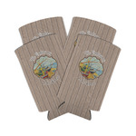 Lake House Can Cooler (tall 12 oz) - Set of 4 (Personalized)