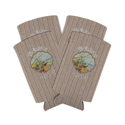 Lake House Can Cooler (tall 12 oz) - Set of 4 (Personalized)