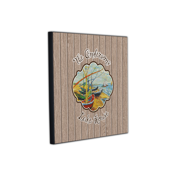 Lake House 12x12 Wood Print - Angle View