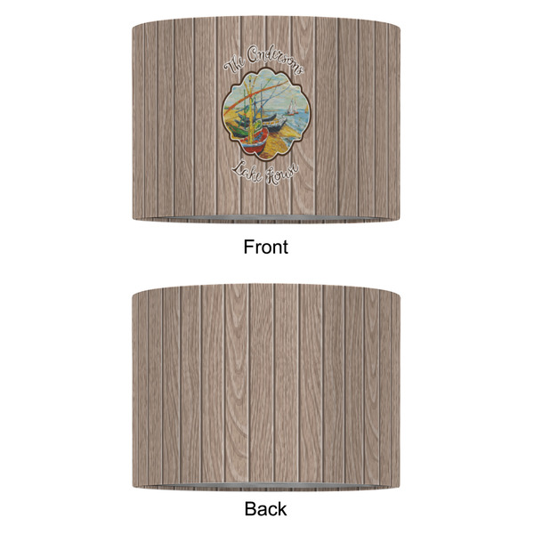 Lake House 16" Drum Lampshade - APPROVAL (Fabric)