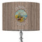 Lake House 16" Drum Lampshade - ON STAND (Fabric)