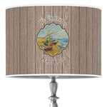 Lake House 16" Drum Lamp Shade - Poly-film (Personalized)