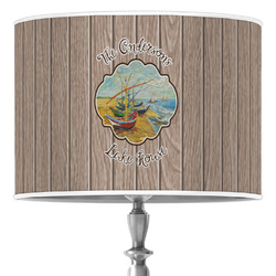 Lake House Drum Lamp Shade (Personalized)