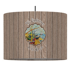 Lake House Drum Pendant Lamp (Personalized)