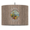 Lake House 16" Drum Pendant Lamp - Fabric (Personalized)