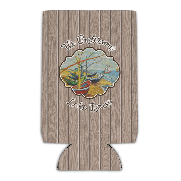 Custom Lake House Can Cooler (Personalized)