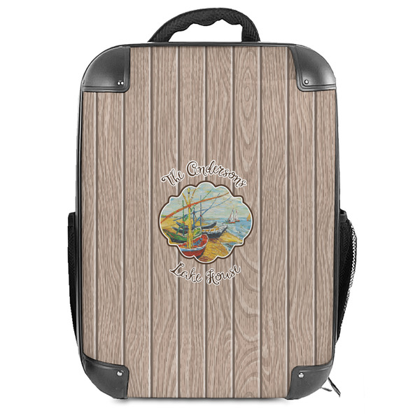 Custom Lake House Hard Shell Backpack (Personalized)