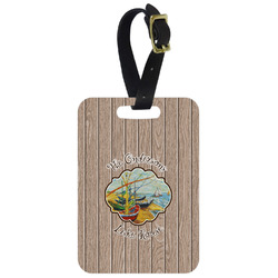 Lake House Metal Luggage Tag w/ Name or Text