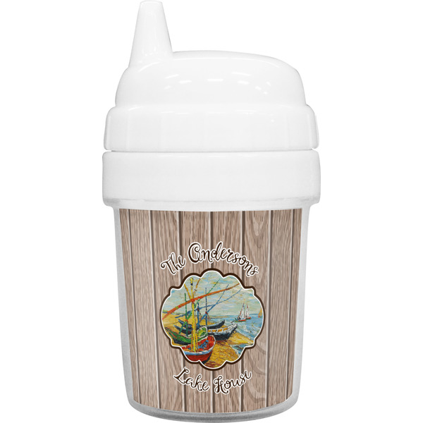 Custom Lake House Baby Sippy Cup (Personalized)