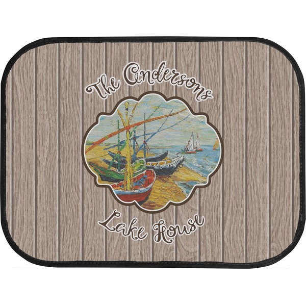 Lake House 2 Back Seat Car Mat