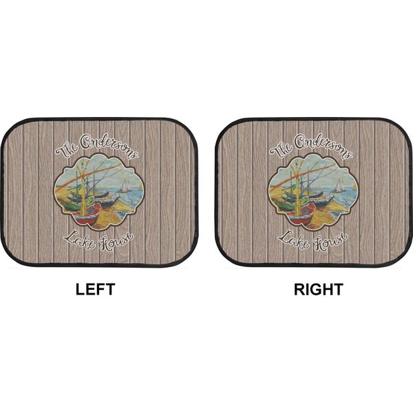 Lake House 2 Car Floor Mats (Back Seat) (Approval)