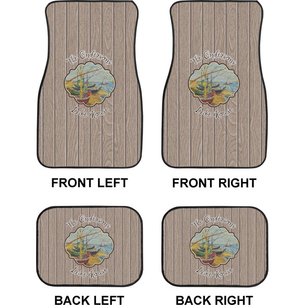 Lake House 2 Car Floor Mats Set (2F + 2B)