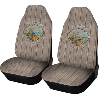 Lake House Car Seat Covers (Set of Two) (Personalized)