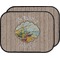 Lake House Car Floor Mats (Back Seat) (Personalized)