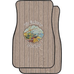 Lake House Car Floor Mats (Front Seat) (Personalized)