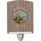 Lake House Ceramic Night Light (Personalized)