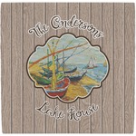Lake House Ceramic Tile Hot Pad (Personalized)