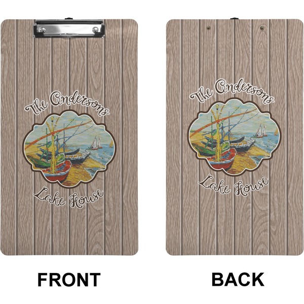 Lake House 2 Clipboard (Legal) (Front + Back)