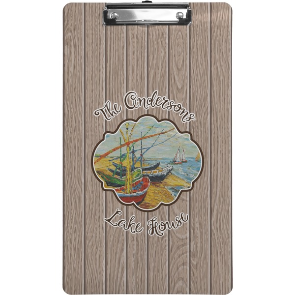 Custom Lake House Clipboard (Legal Size) (Personalized)