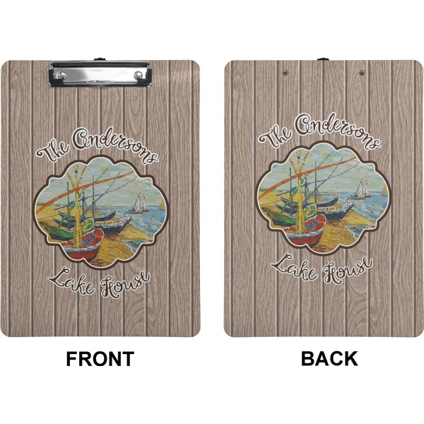 Lake House 2 Clipboard (Letter) (Front + Back)