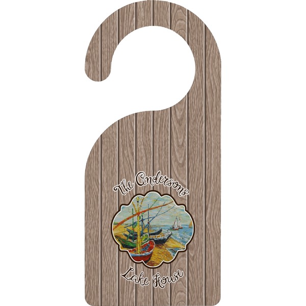 Custom Lake House Door Hanger (Personalized)