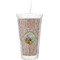 Lake House Double Wall Tumbler with Straw (Personalized)