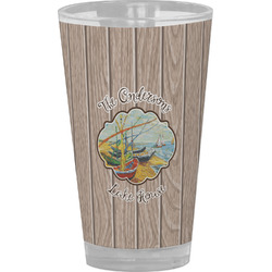 Lake House Pint Glass - Full Color (Personalized)