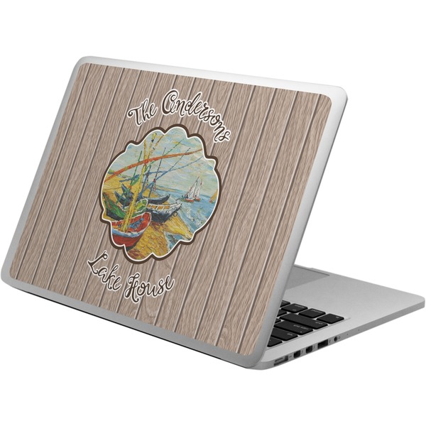 Custom Lake House Laptop Skin - Custom Sized (Personalized)