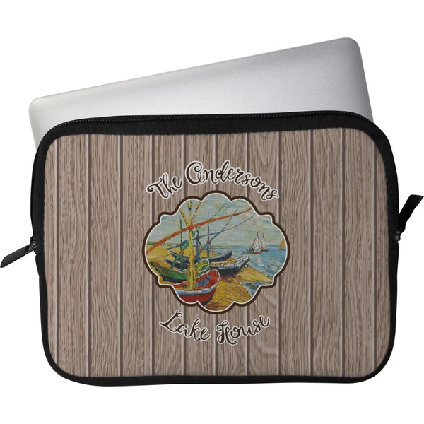 Custom Lake House Laptop Sleeve / Case - 11" (Personalized)