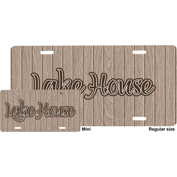 Lake House 2 License Plate (Sizes)