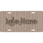Lake House Front License Plate (Personalized)