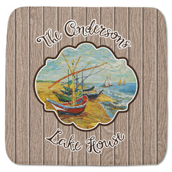 Lake House Memory Foam Bath Mat - 48"x48" (Personalized)
