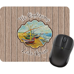 Lake House Rectangular Mouse Pad (Personalized)